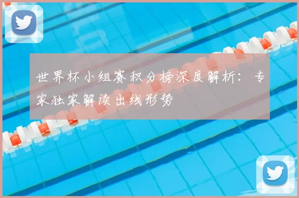 世界杯小组赛积分榜深度解析:专家独家解读出线形势